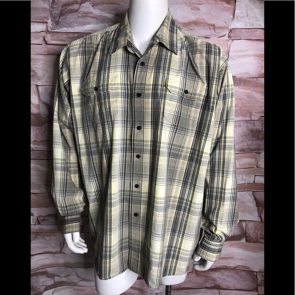 Wrangler jeans long sleeve stripes shirt size 3XL